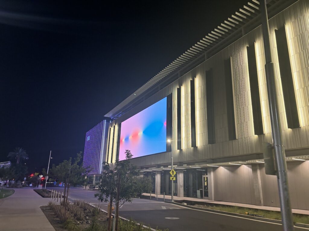 The MIX at night