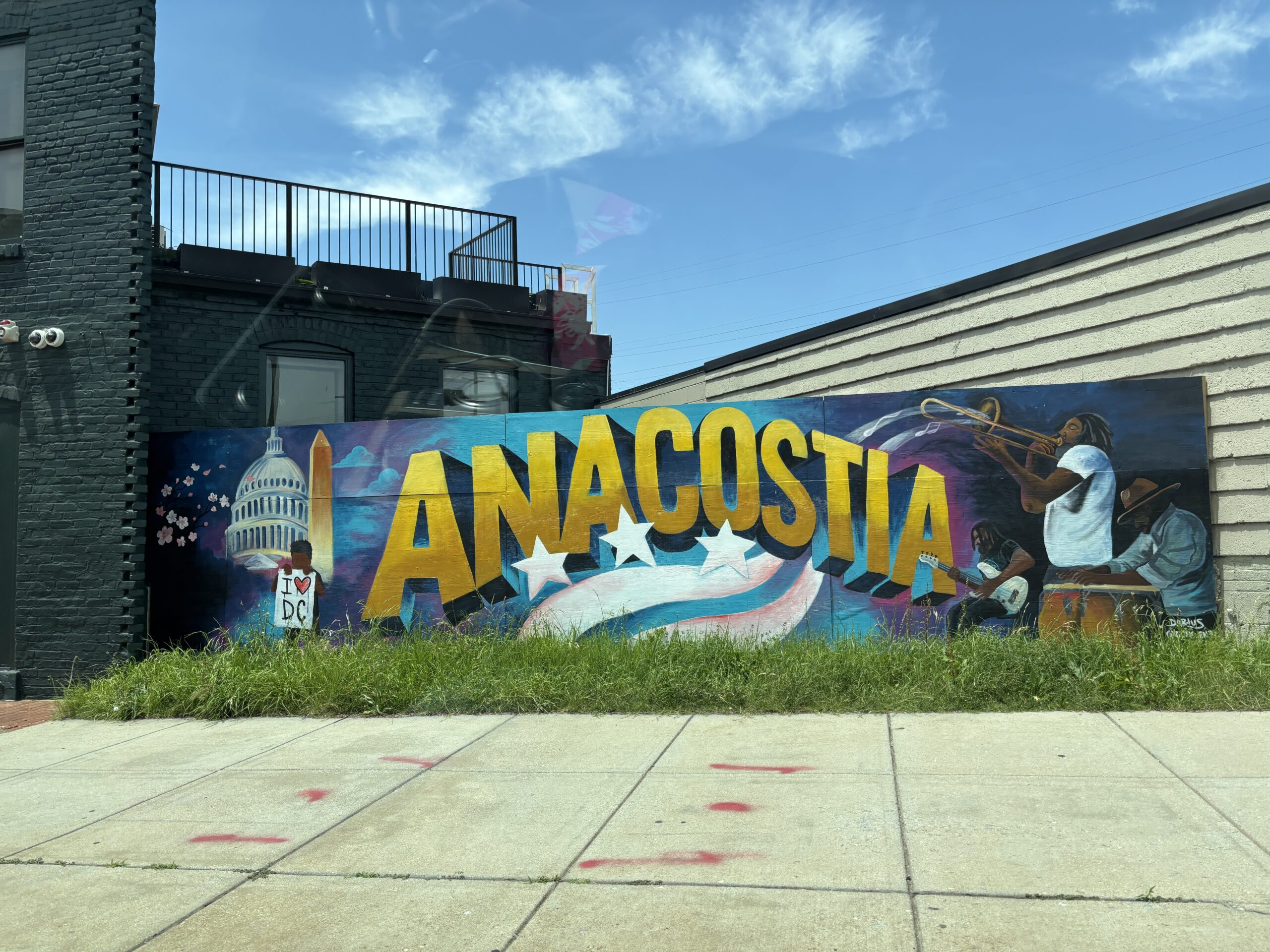 Anacostia Neighborhood, one of the poorest in DC which we will be working with a lot.